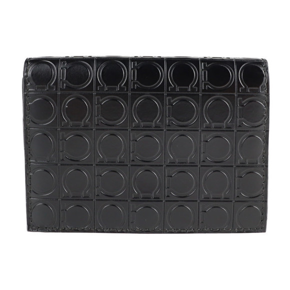 Salvatore Ferragamo Handbags - Salvatore Ferragamo Gancini Card Black